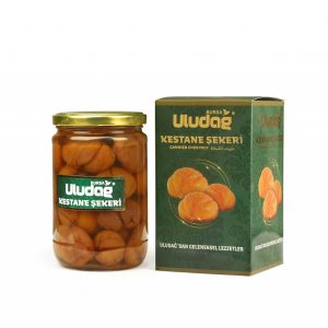 Uludağ Kestane Şekeri Duble Cam Kavanoz 1000 Gr